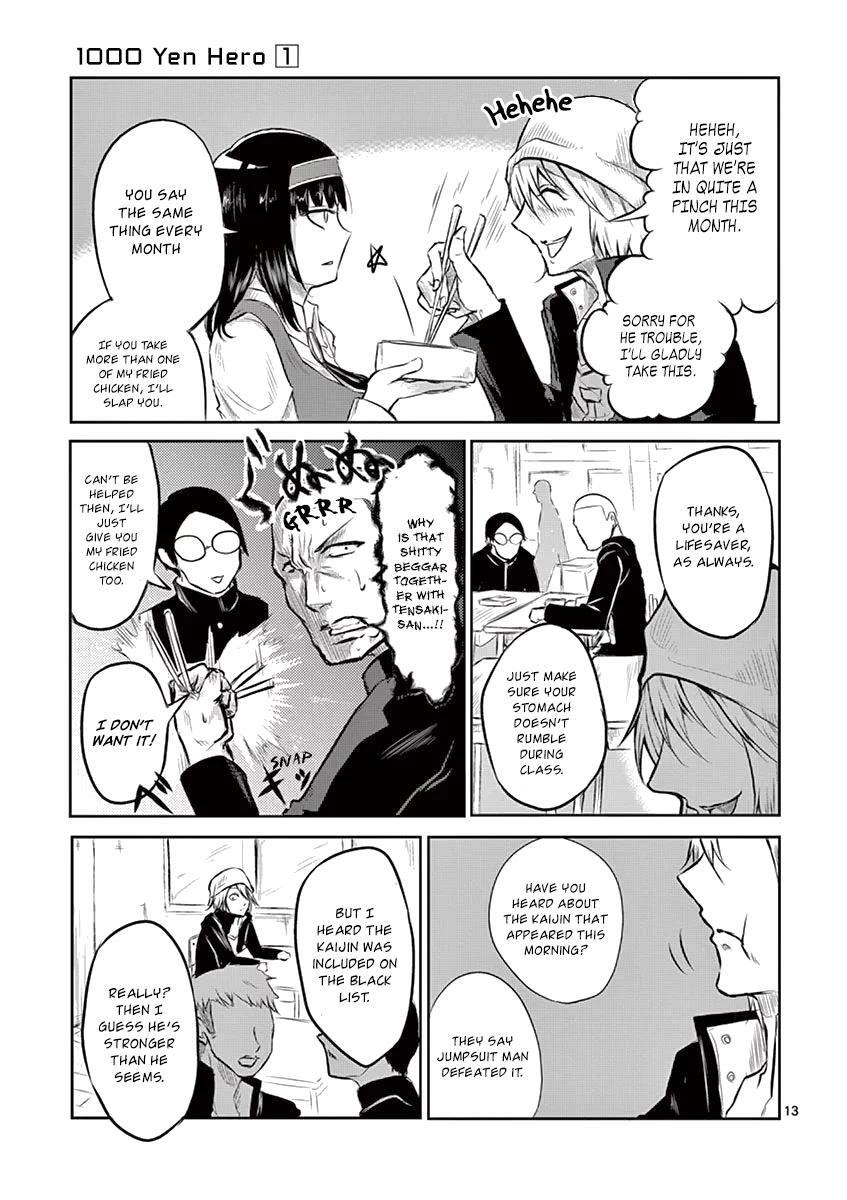 Read 1000 Yen Hero Manga Online