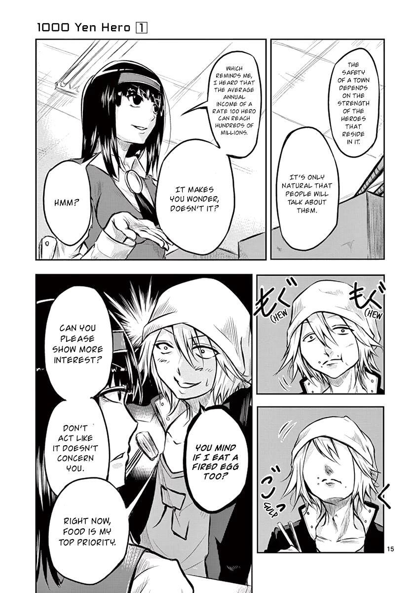 Read 1000 Yen Hero Manga Online