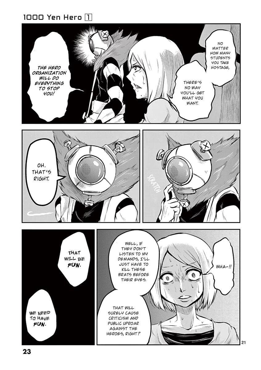Read 1000 Yen Hero Manga Online
