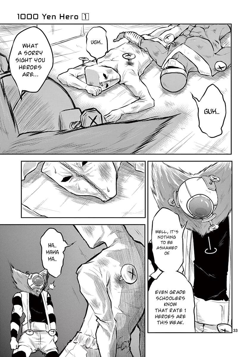 Read 1000 Yen Hero Manga Online