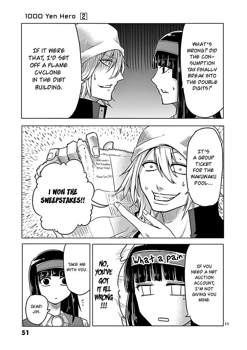 Read 1000 Yen Hero Manga Online