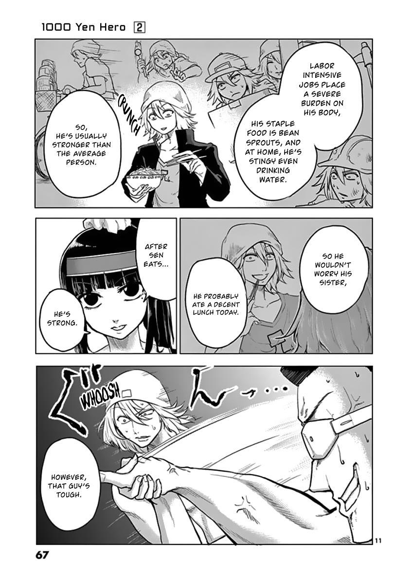 Read 1000 Yen Hero Manga Online