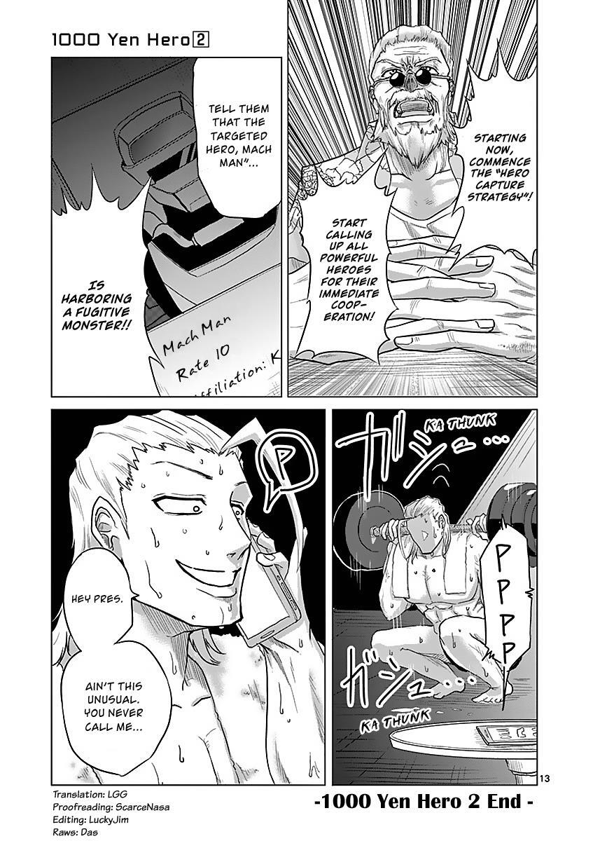 Read 1000 Yen Hero Manga Online
