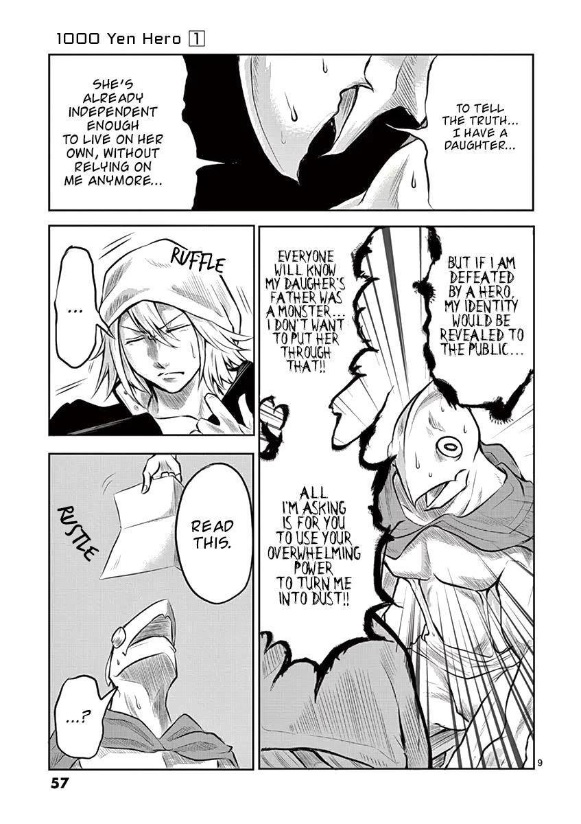 Read 1000 Yen Hero Manga Online