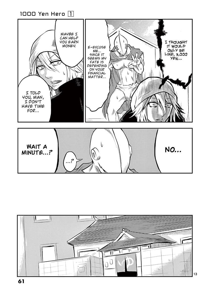 Read 1000 Yen Hero Manga Online
