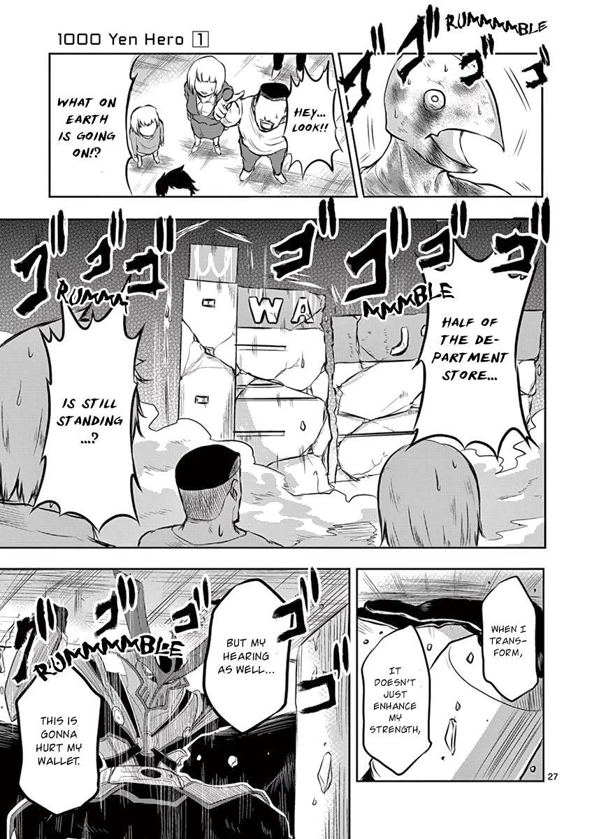 Read 1000 Yen Hero Manga Online