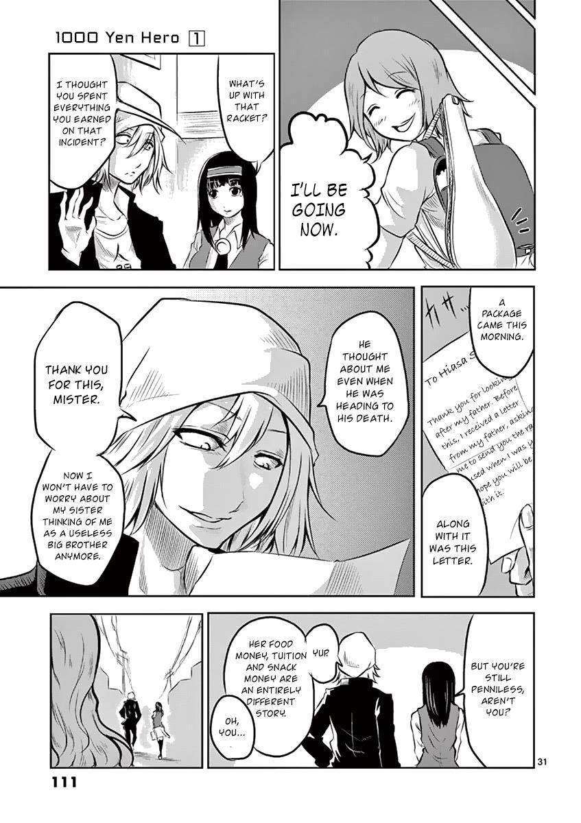 Read 1000 Yen Hero Manga Online
