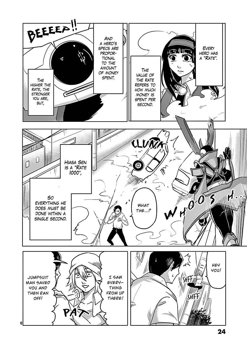 Read 1000 Yen Hero Manga Online
