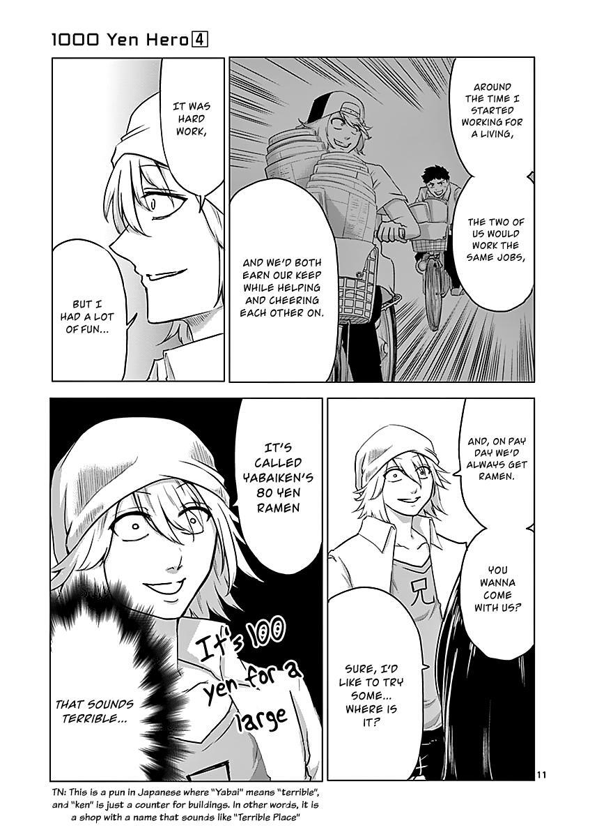 Read 1000 Yen Hero Manga Online