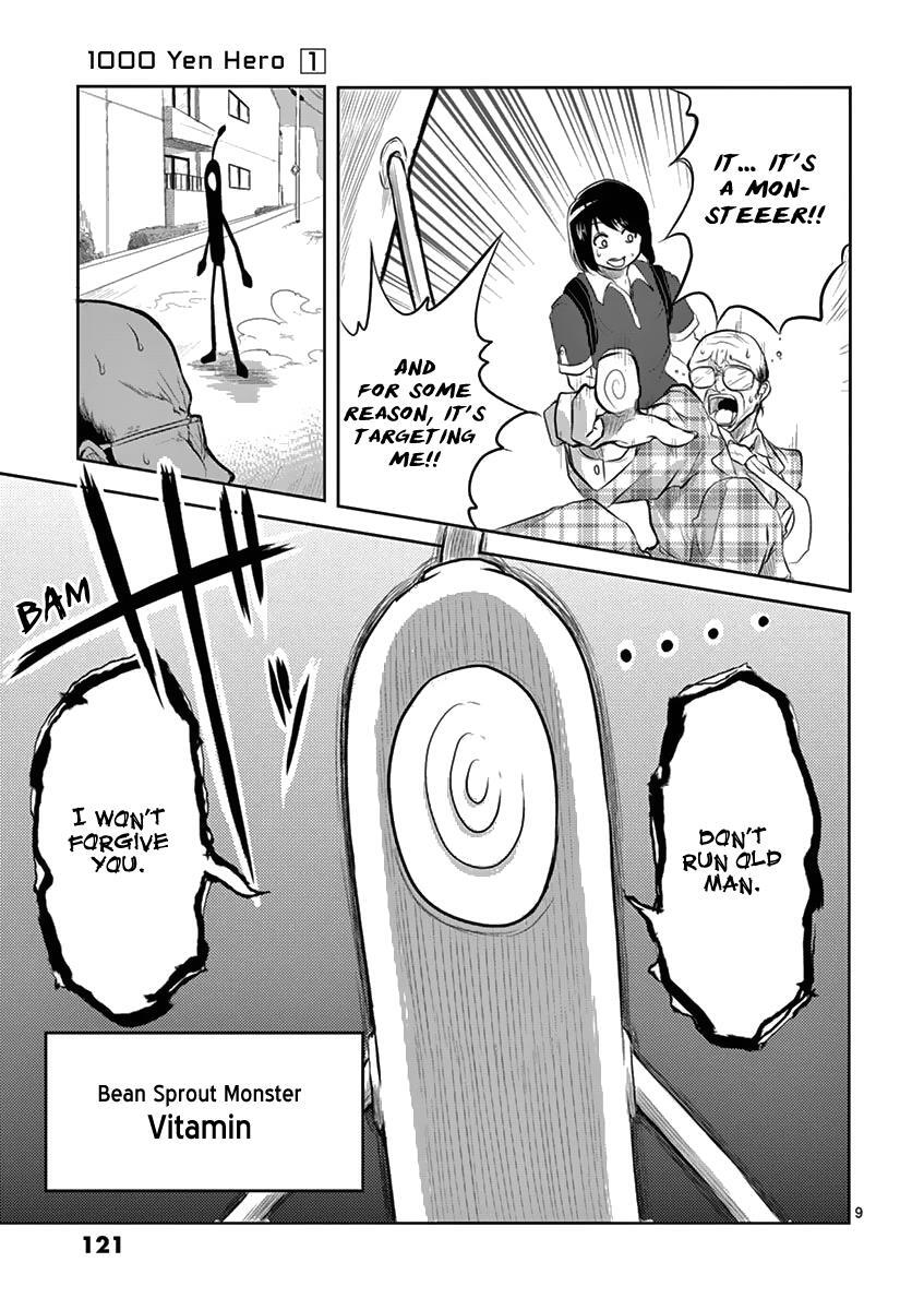 Read 1000 Yen Hero Manga Online