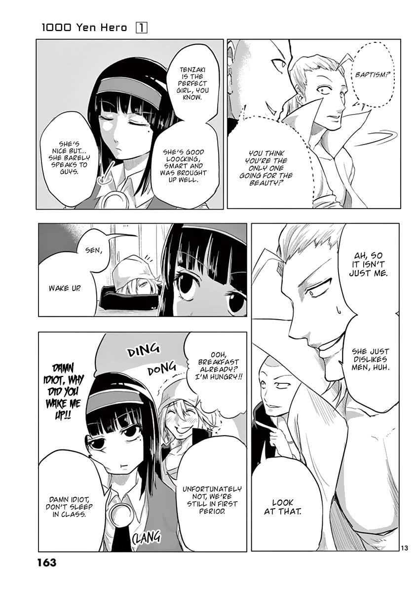 Read 1000 Yen Hero Manga Online