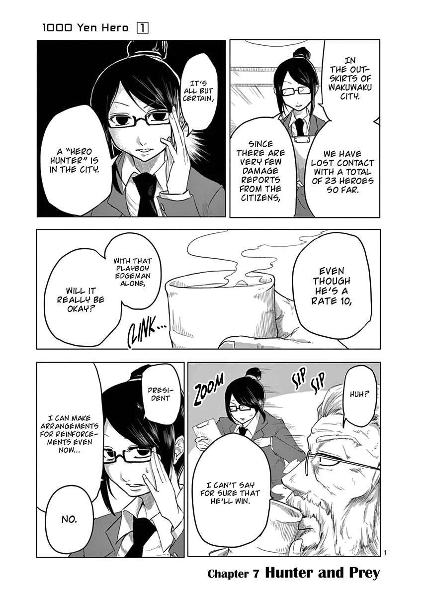 Read 1000 Yen Hero Manga Online