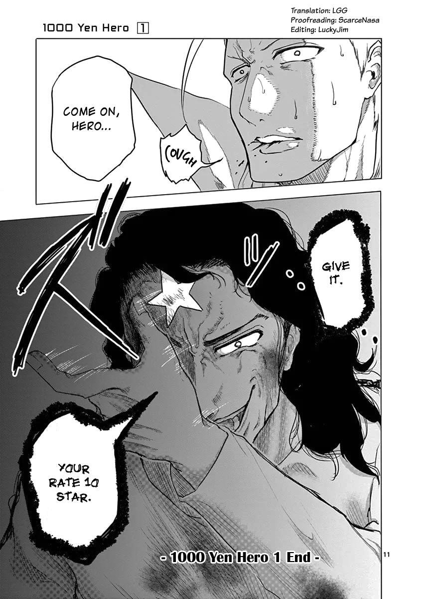 Read 1000 Yen Hero Manga Online