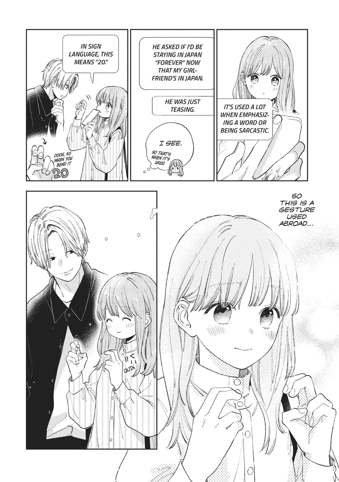 Read A Sign of Affection Manga Online