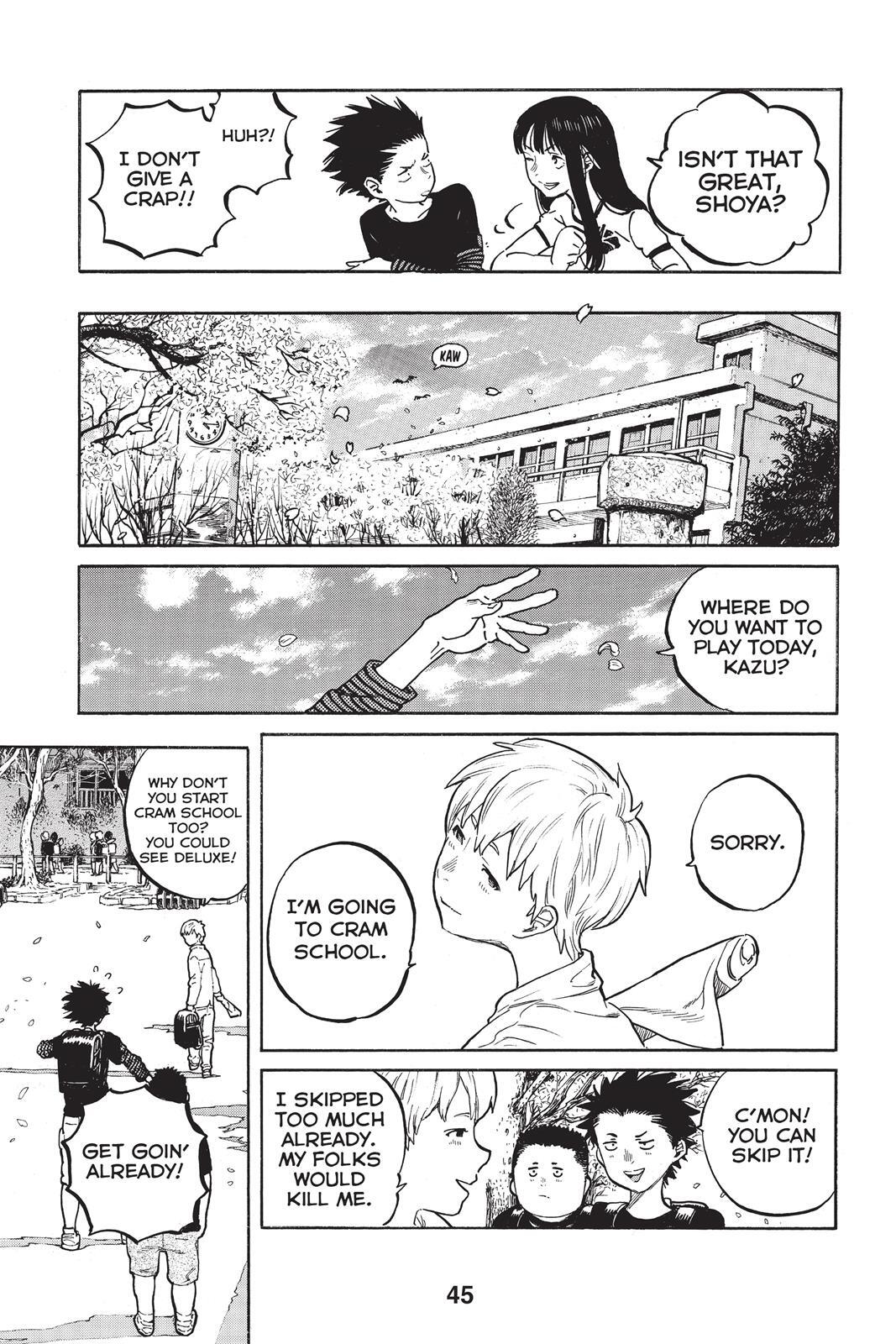 Read A Silent Voice Manga Online