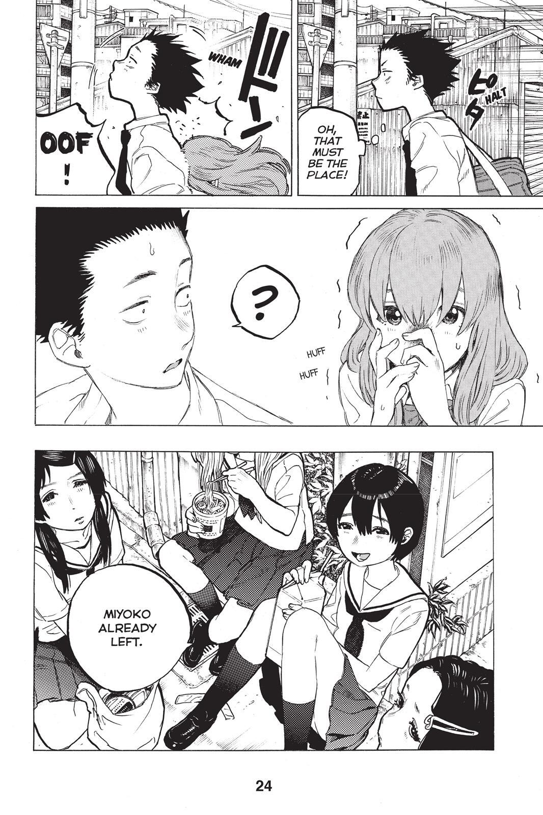 Read A Silent Voice Manga Online