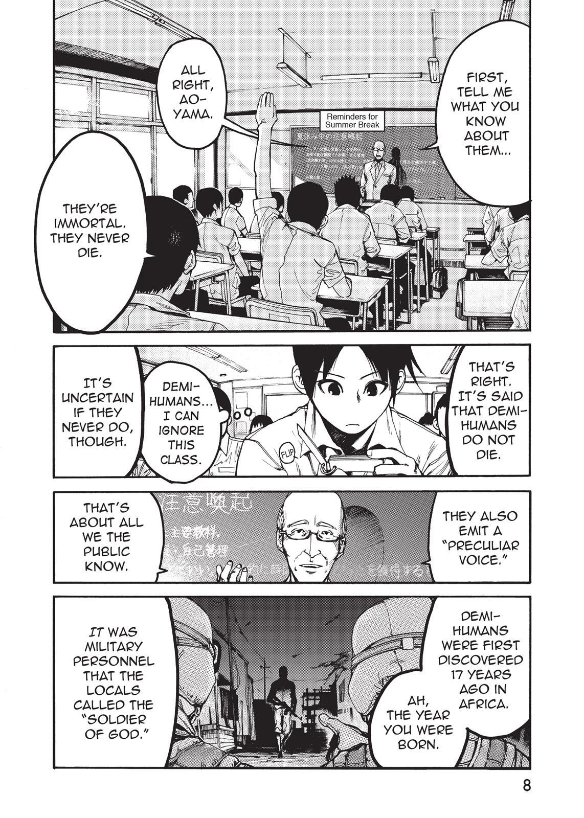 Read Ajin- Demi-Human Manga Online