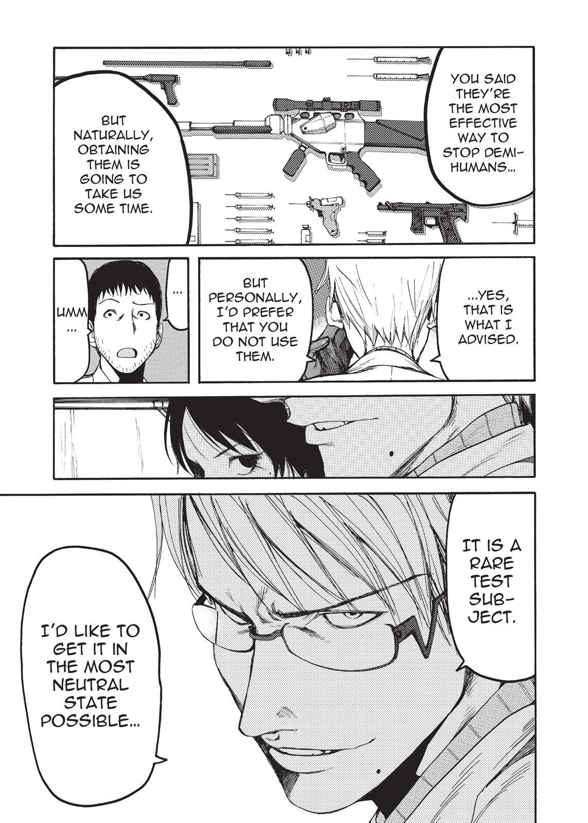Read Ajin- Demi-Human Manga Online
