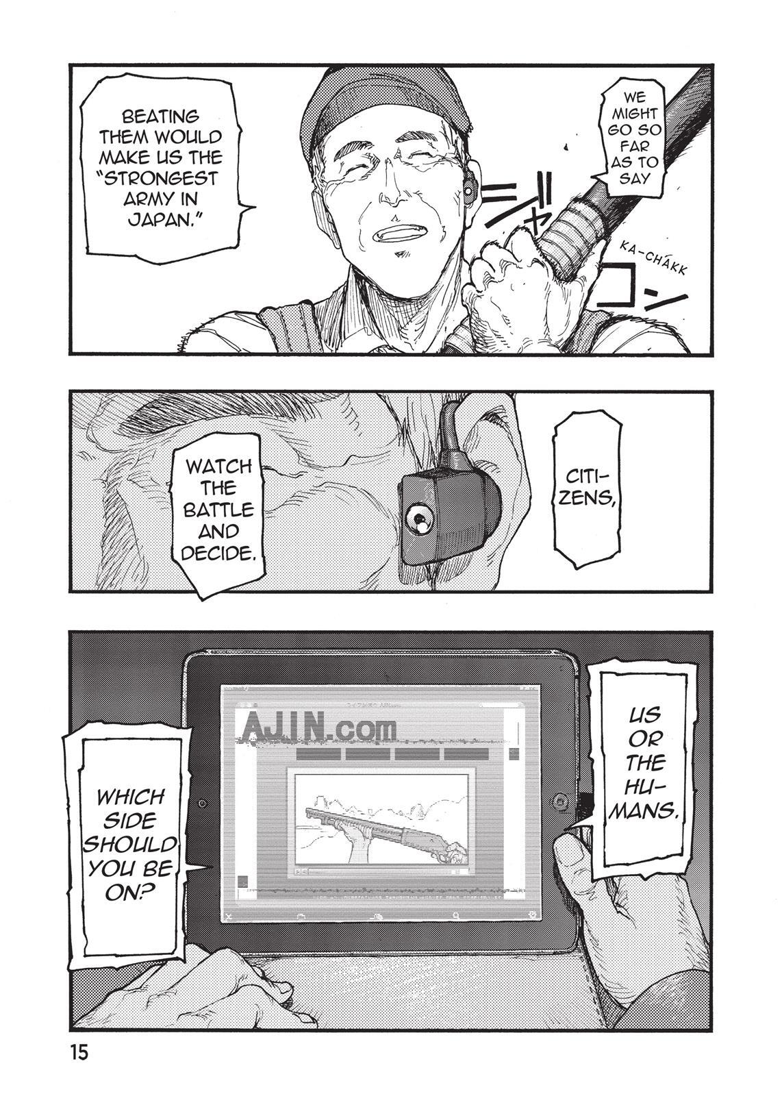 Read Ajin- Demi-Human Manga Online