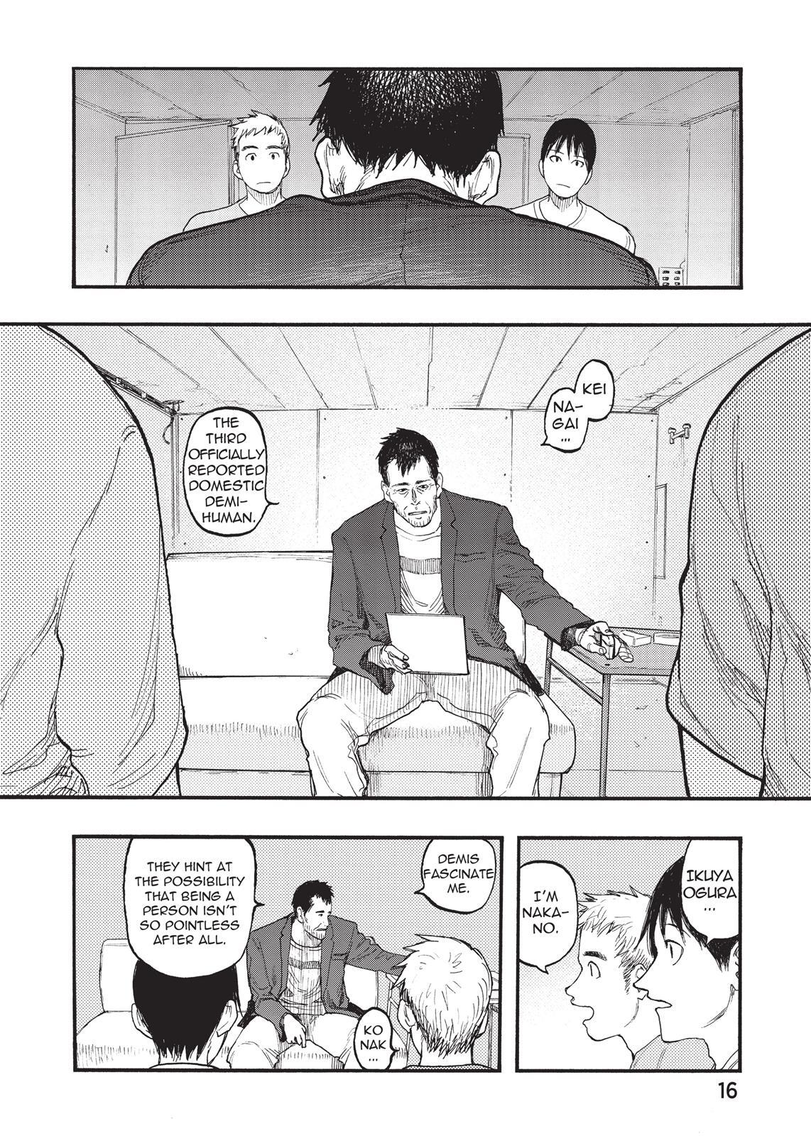 Read Ajin- Demi-Human Manga Online
