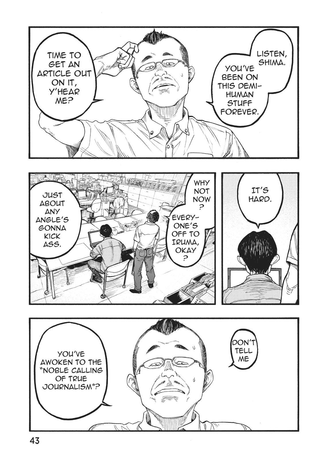 Read Ajin- Demi-Human Manga Online