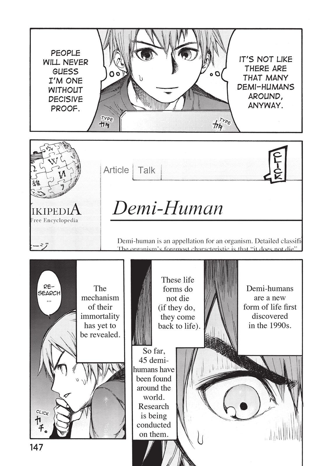 Read Ajin- Demi-Human Manga Online