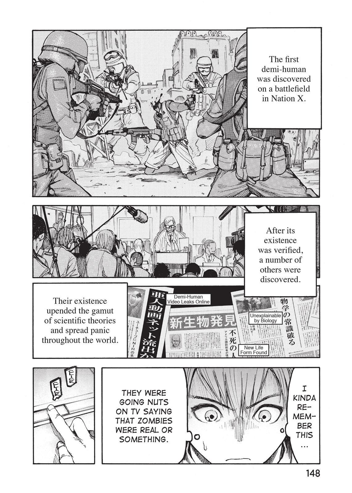 Read Ajin- Demi-Human Manga Online
