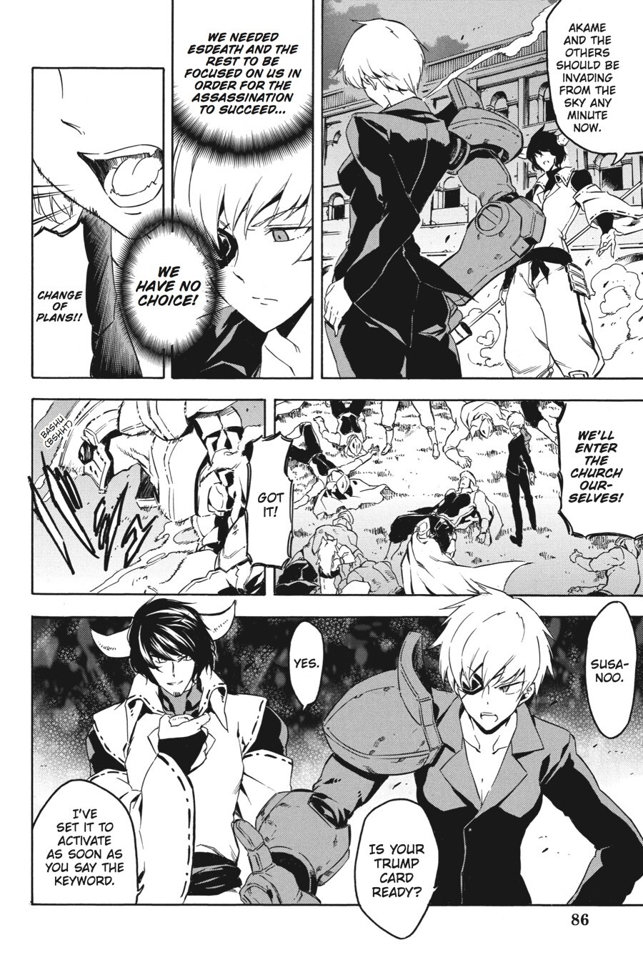 Read Akame ga KILL! Manga Online
