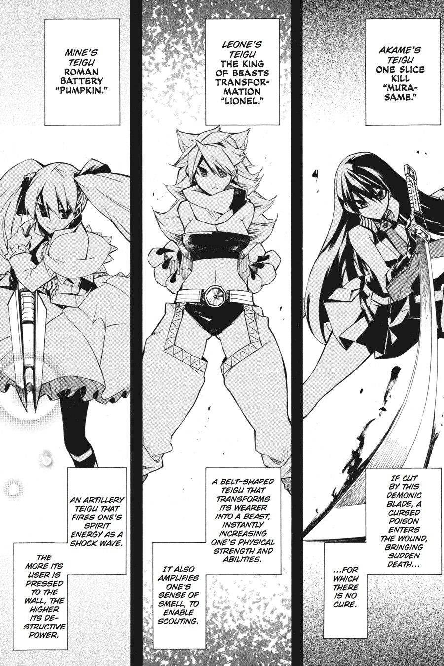 Read Akame ga KILL! Manga Online