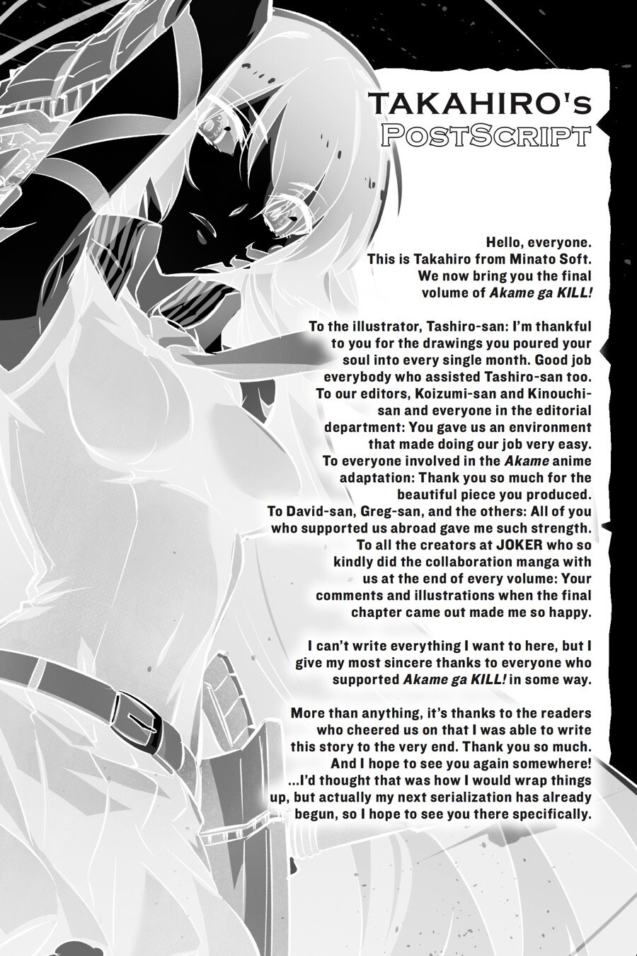 Read Akame ga KILL! Manga Online