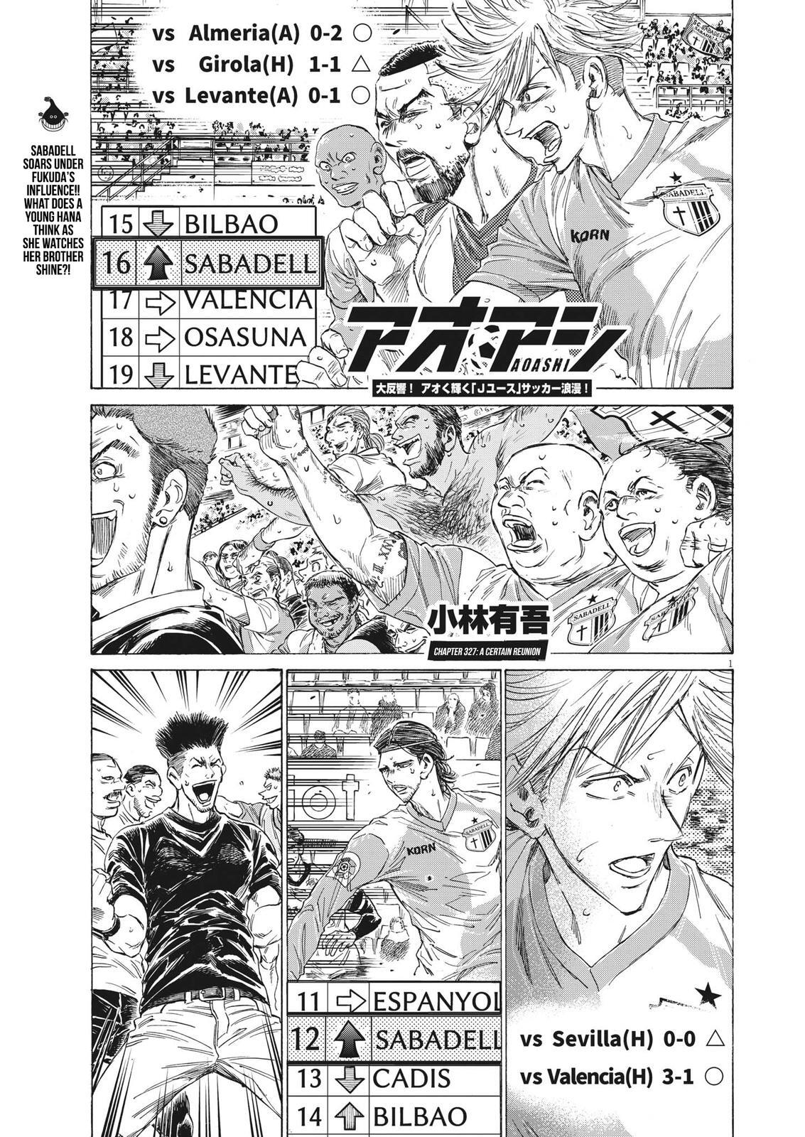 Read Ao Ashi Manga Online