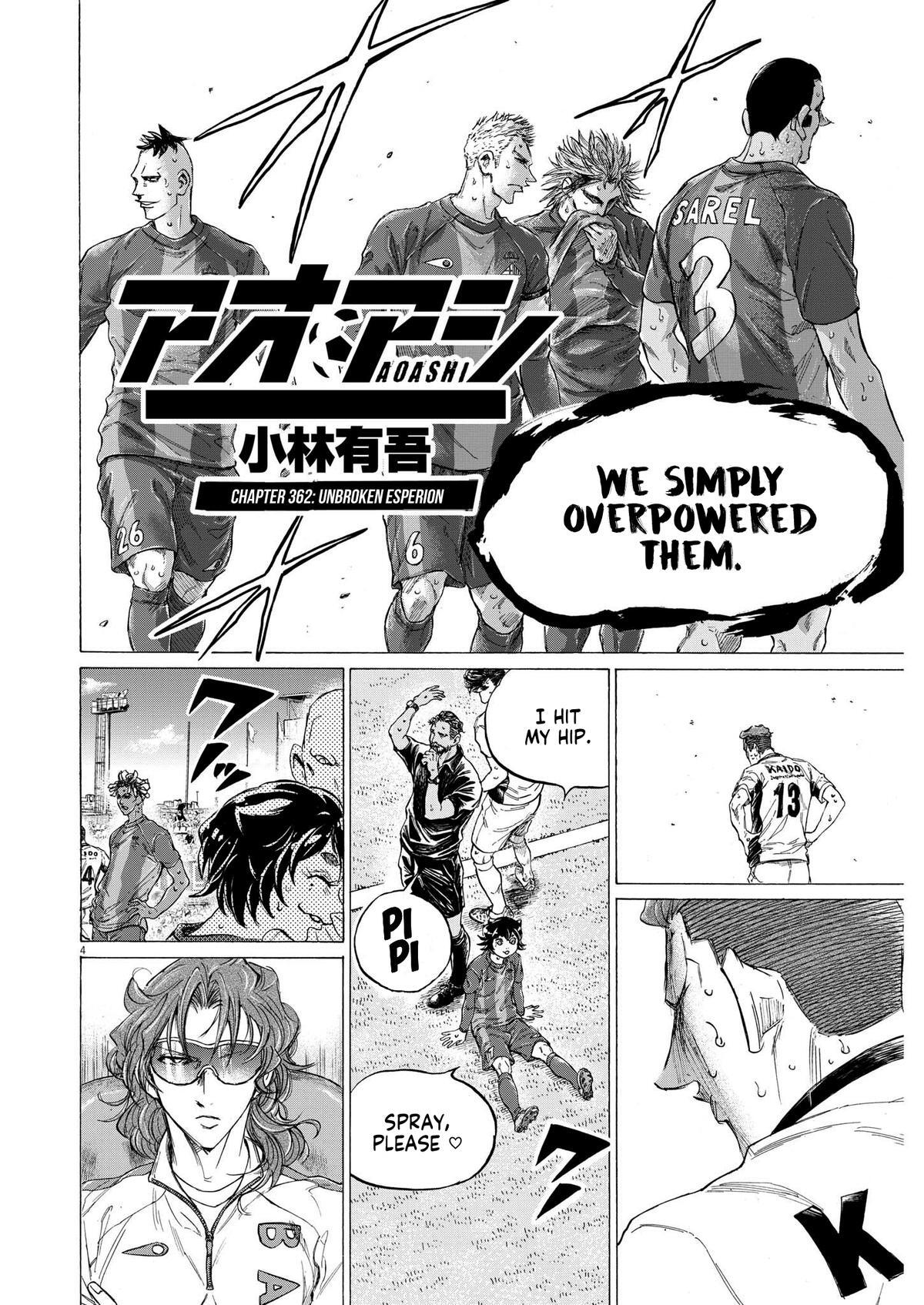 Read Ao Ashi Manga Online