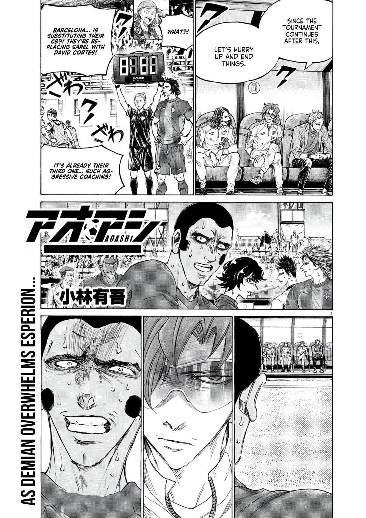 Read Ao Ashi Manga Online