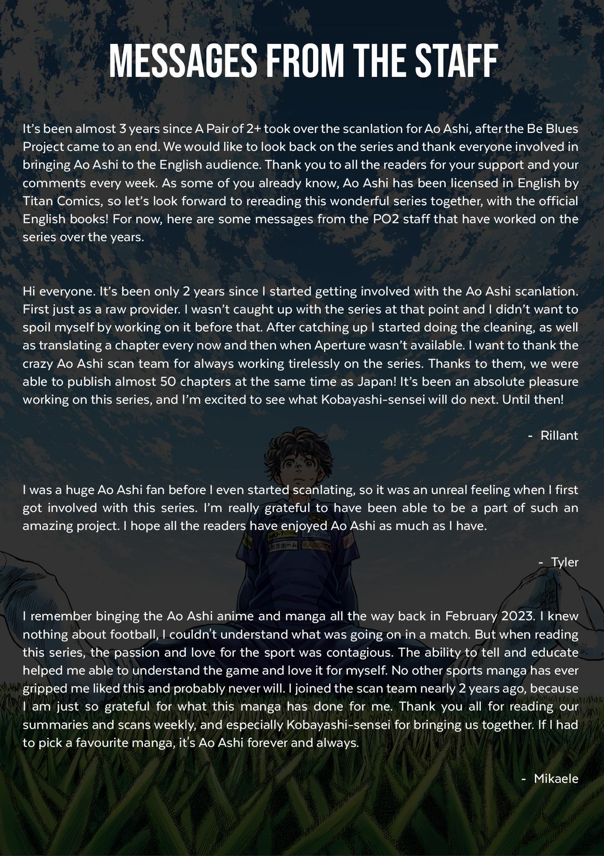 Read Ao Ashi Manga Online