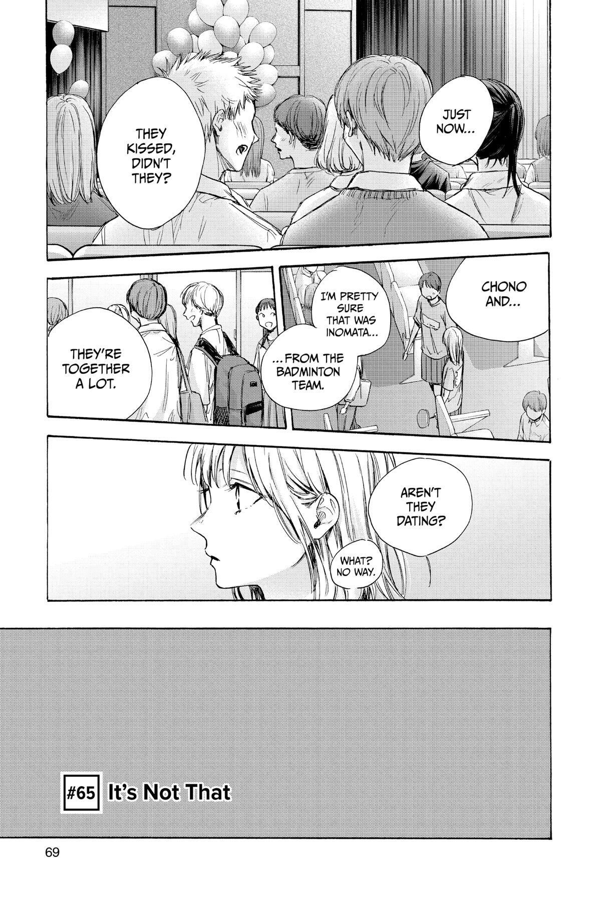 Read Ao no Hako Manga Online