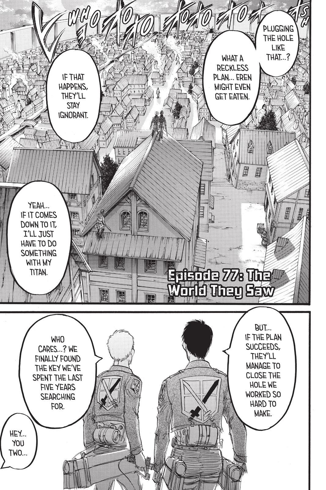 Read Attack on Titan Manga Online