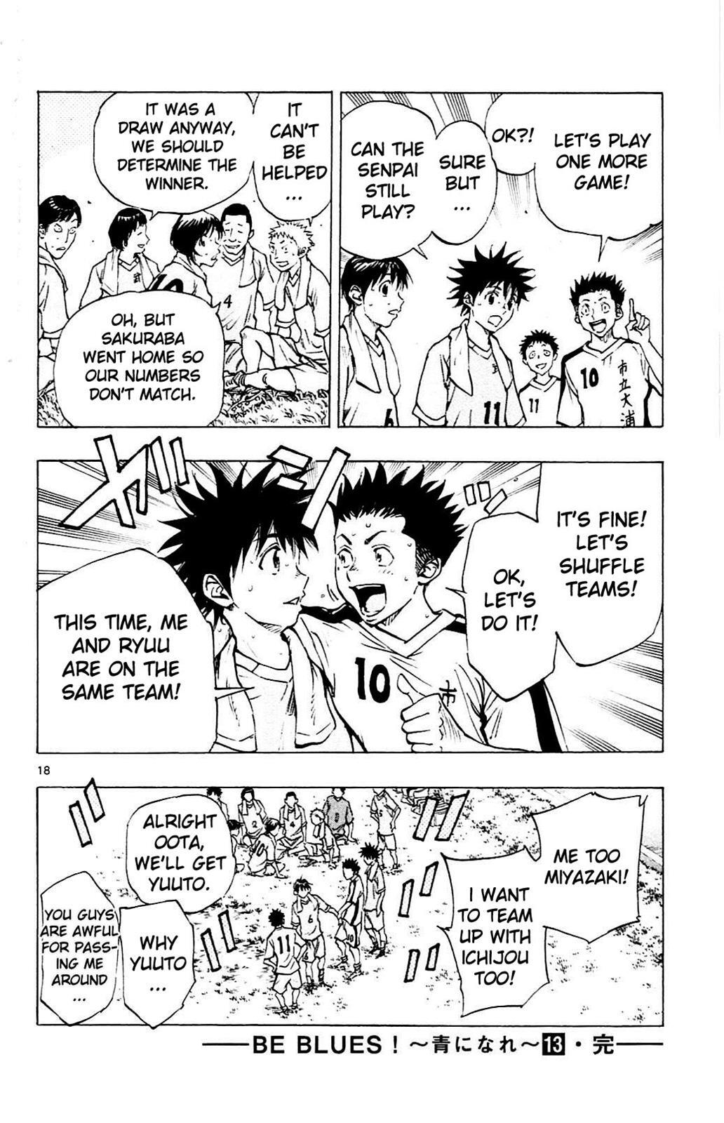 Read BE BLUES ~Ao ni Nare~ Manga Online