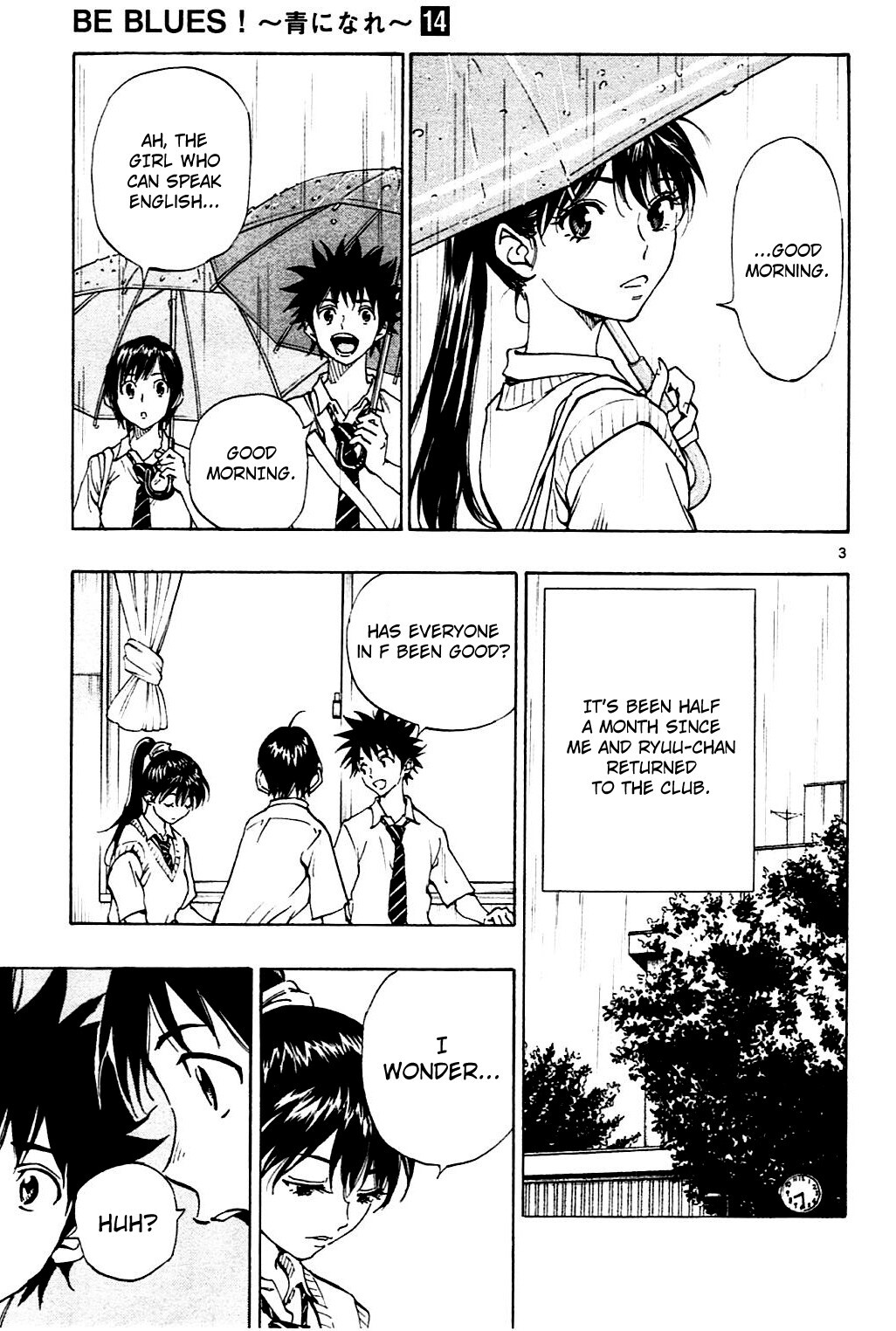 Read BE BLUES ~Ao ni Nare~ Manga Online