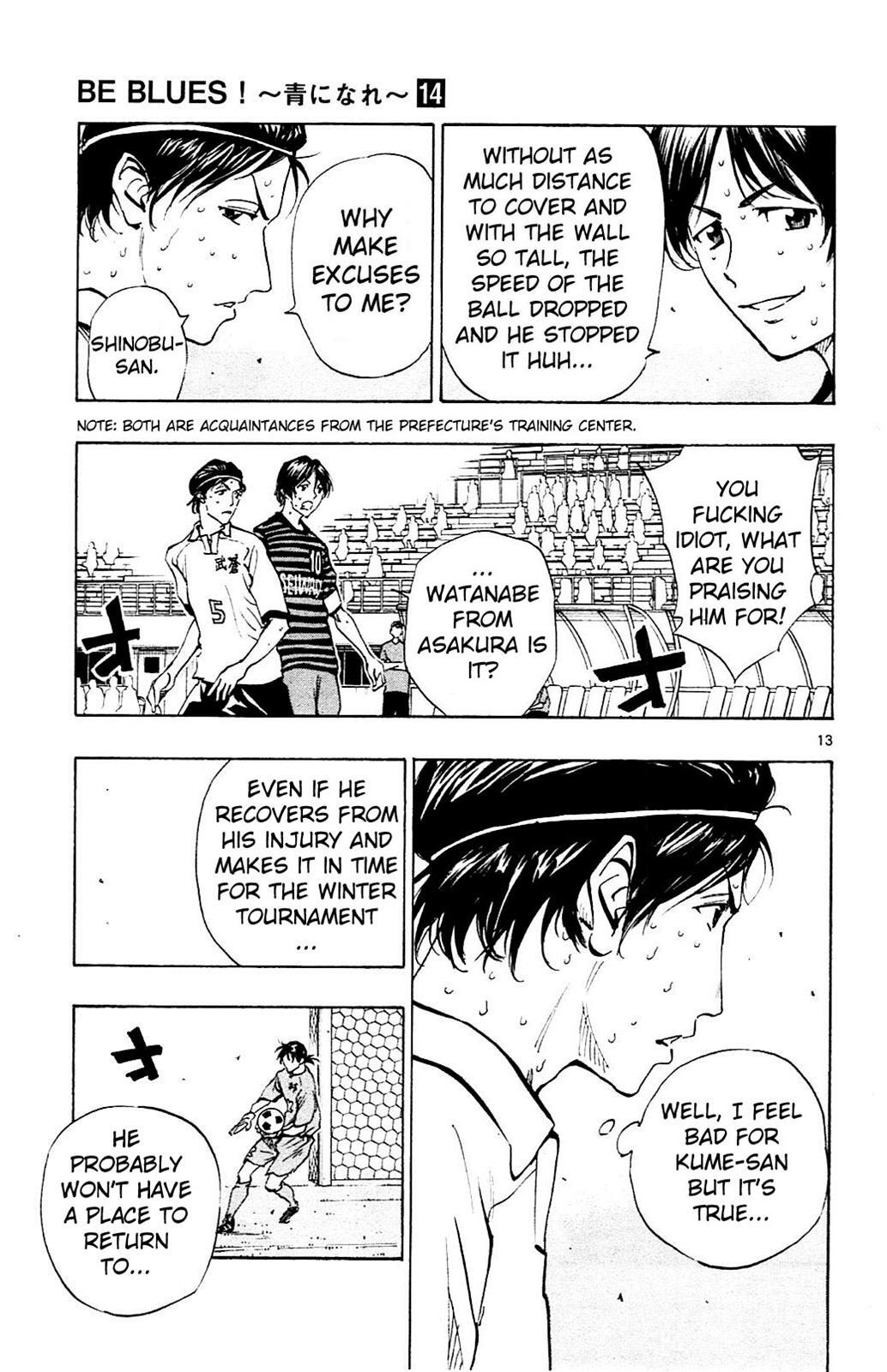 Read BE BLUES ~Ao ni Nare~ Manga Online