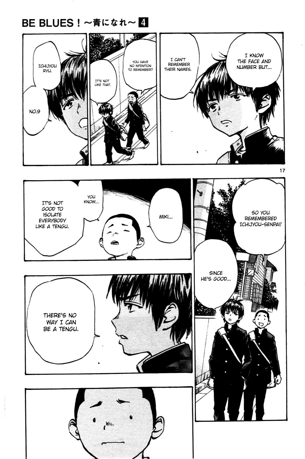 Read BE BLUES ~Ao ni Nare~ Manga Online