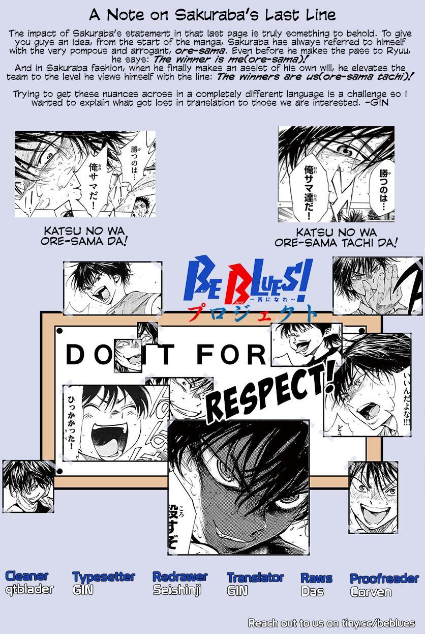 Read BE BLUES ~Ao ni Nare~ Manga Online