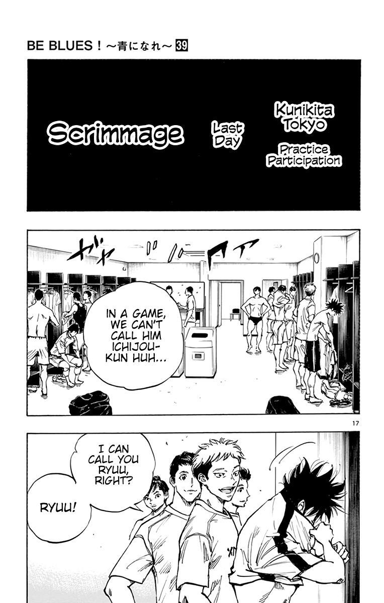 Read BE BLUES ~Ao ni Nare~ Manga Online