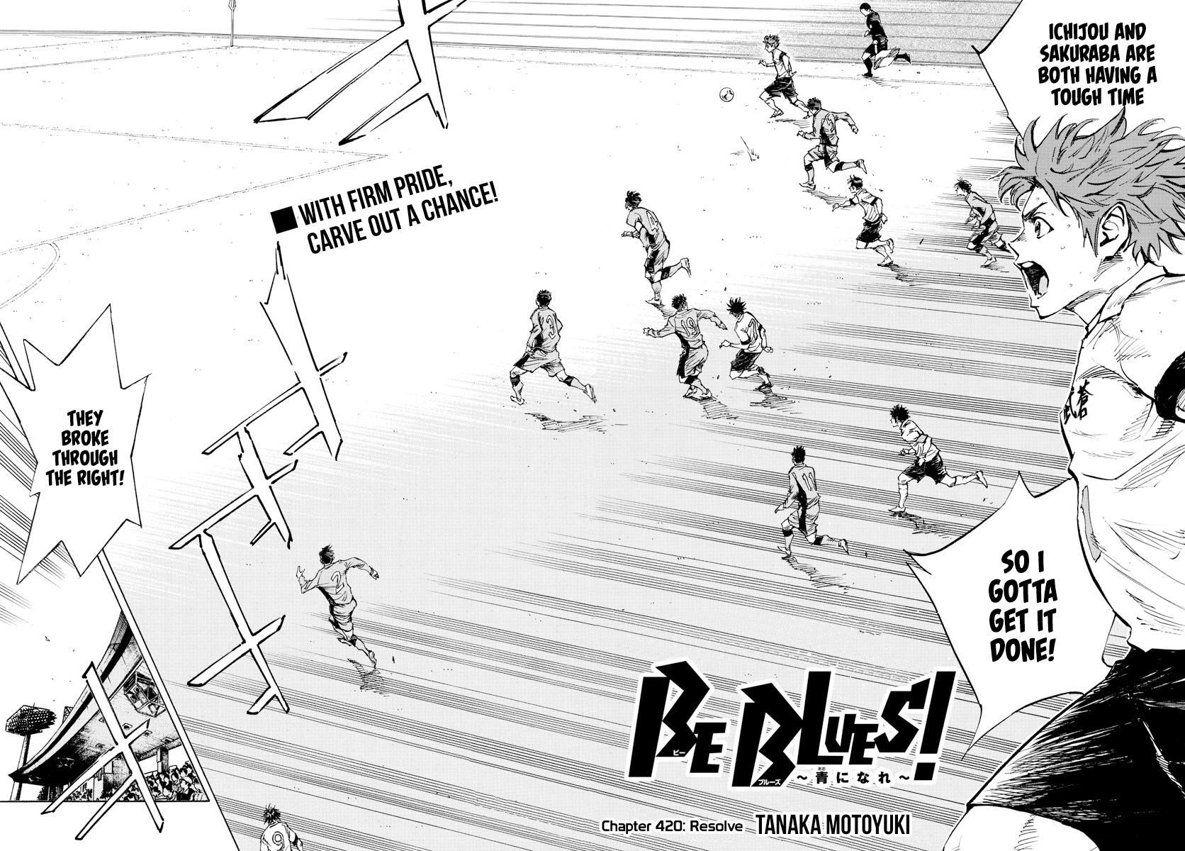 Read BE BLUES ~Ao ni Nare~ Manga Online