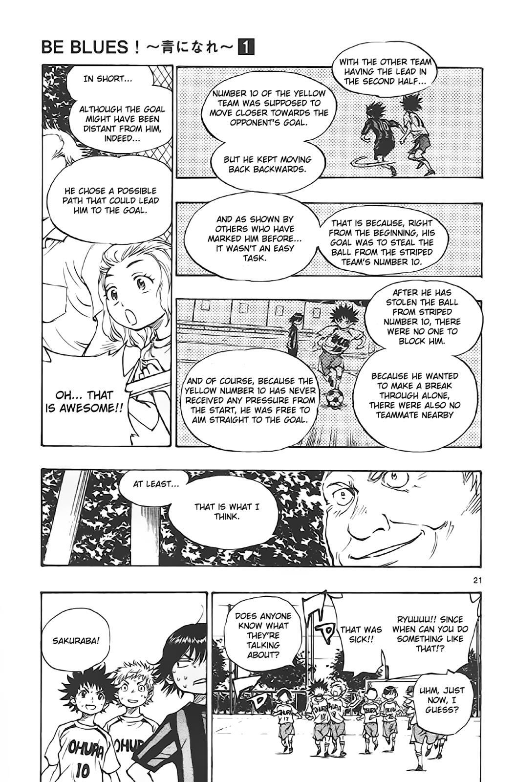 Read BE BLUES ~Ao ni Nare~ Manga Online
