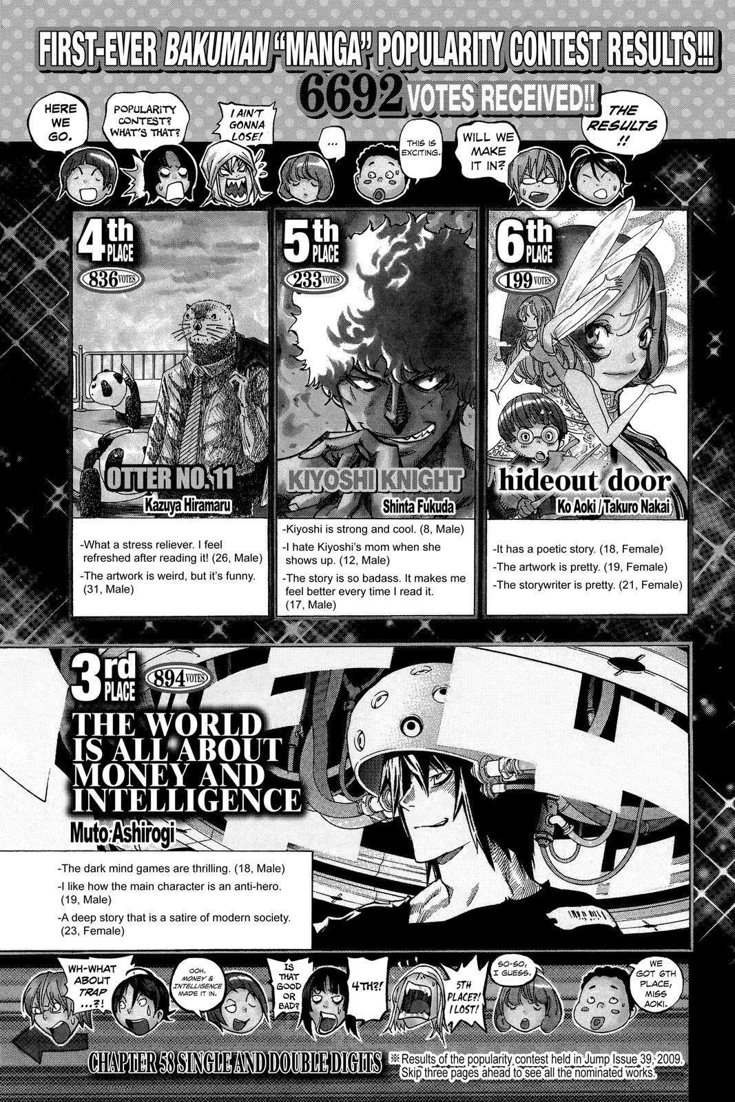 Read Bakuman。 Manga Online