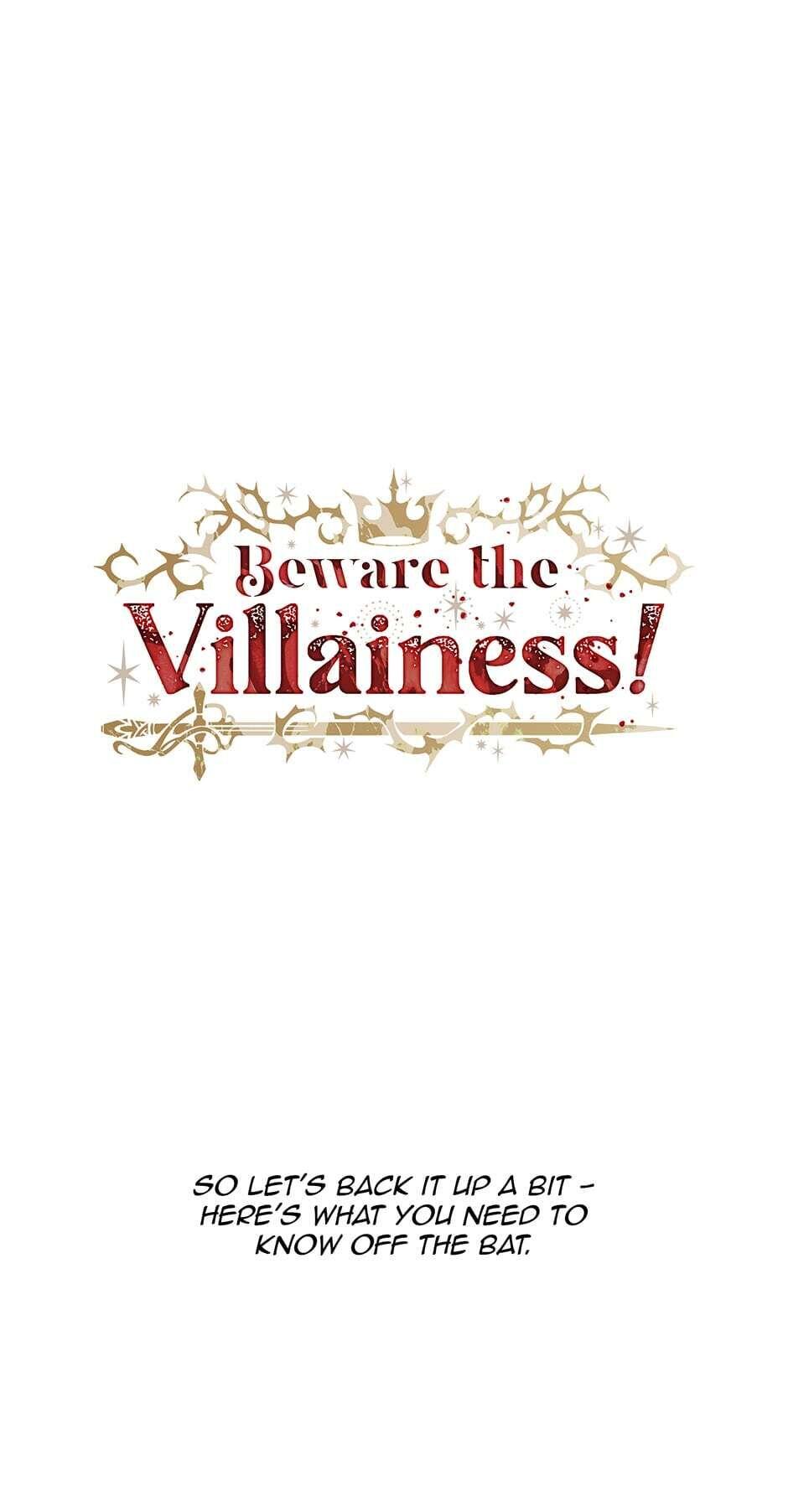 Read Beware the Villainess! Manga Online