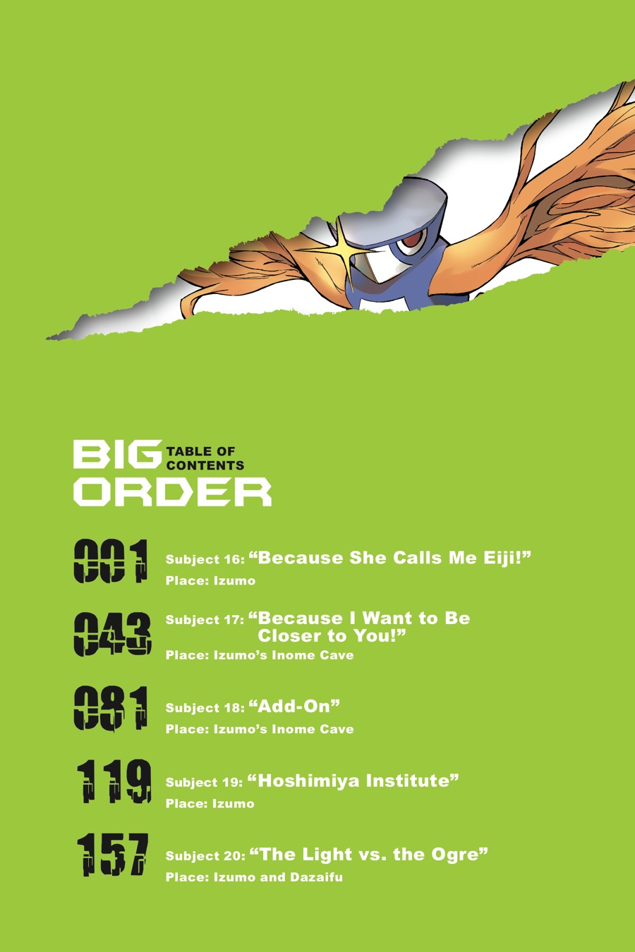 Read Big Order Manga Online