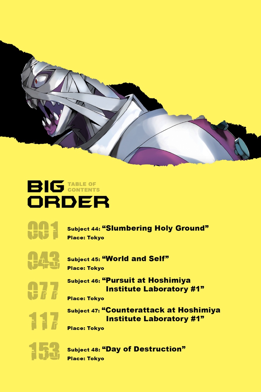 Read Big Order Manga Online