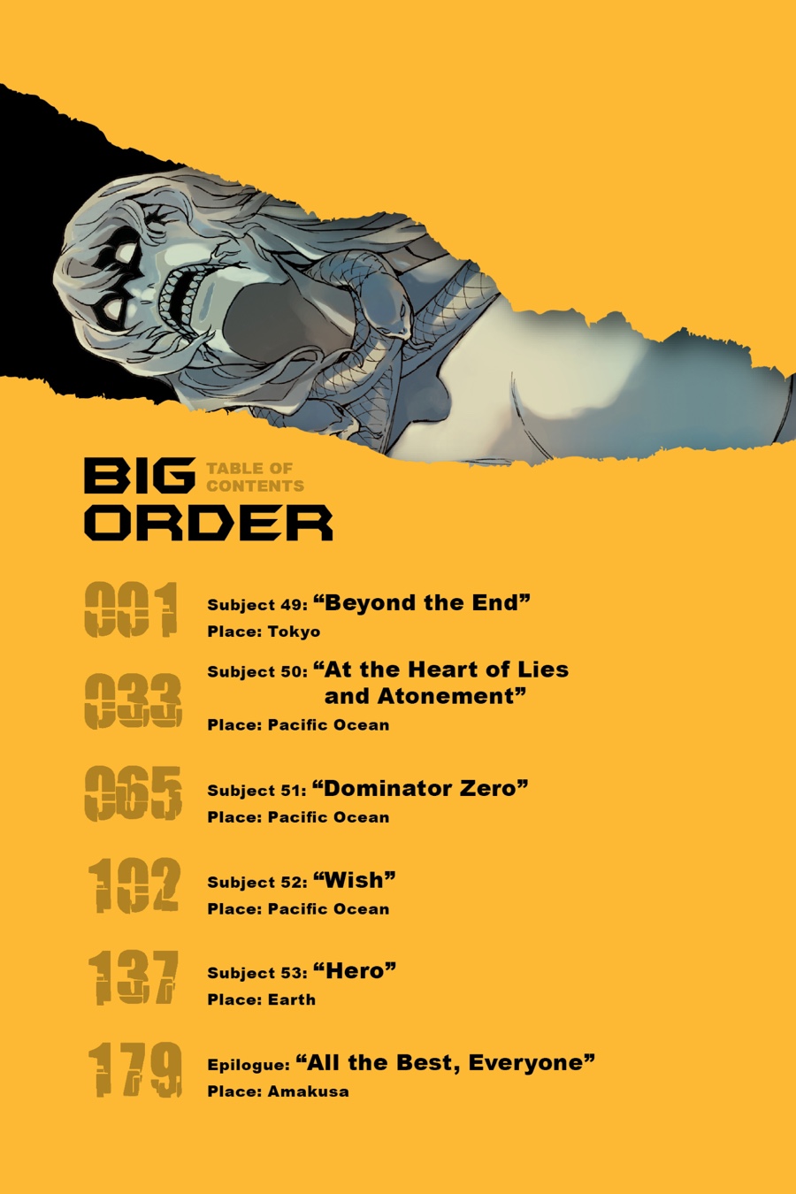 Read Big Order Manga Online