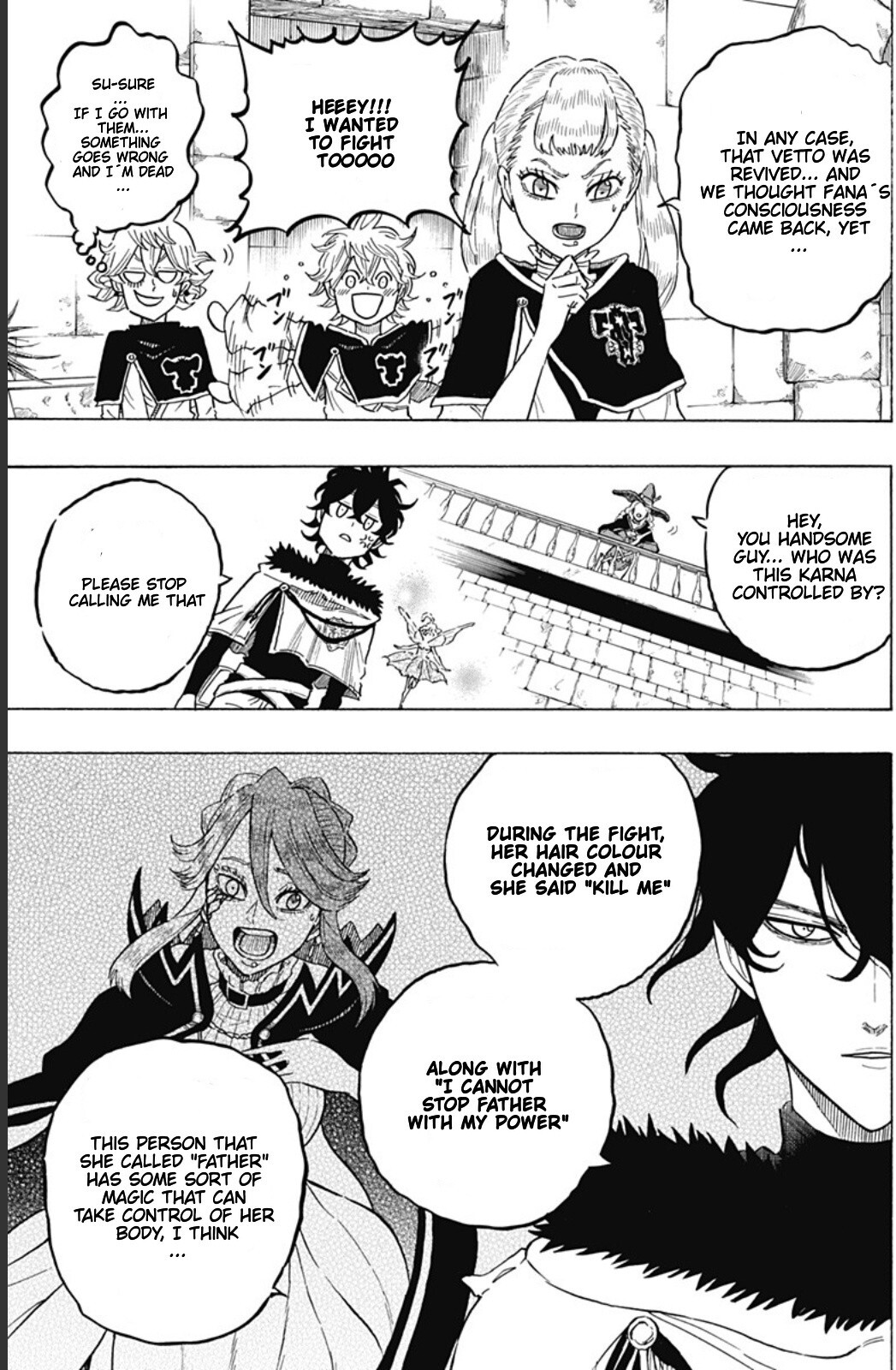 Read Black Clover Side Story- Quartet Knights Manga Online